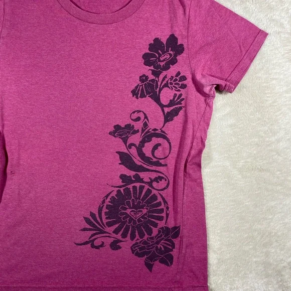 Pink Roxy Tee Shirt - Picture 2 of 8